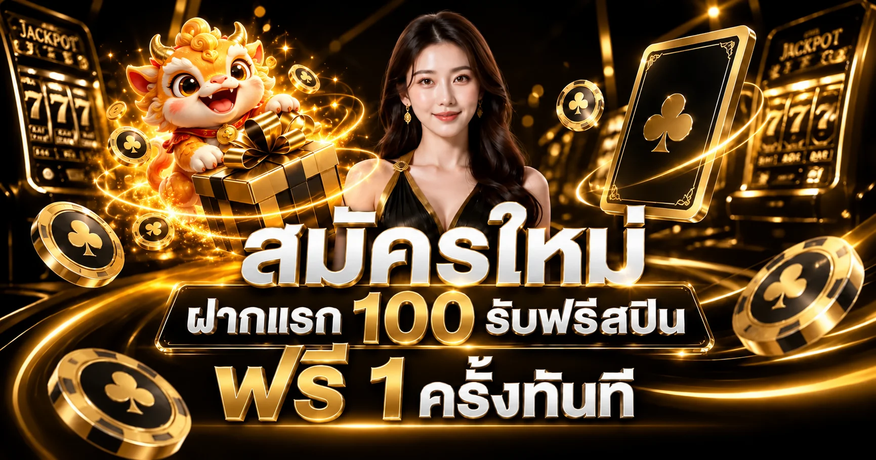โปรโมชั่นสมาชิกใหม่ UFAZEEDZA ฝากครั้งแรกและรับฟรีสปิน